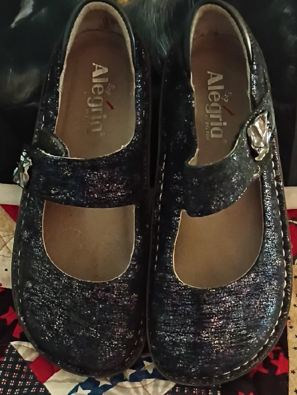 Alegria Women's Mary Jane Loafers.